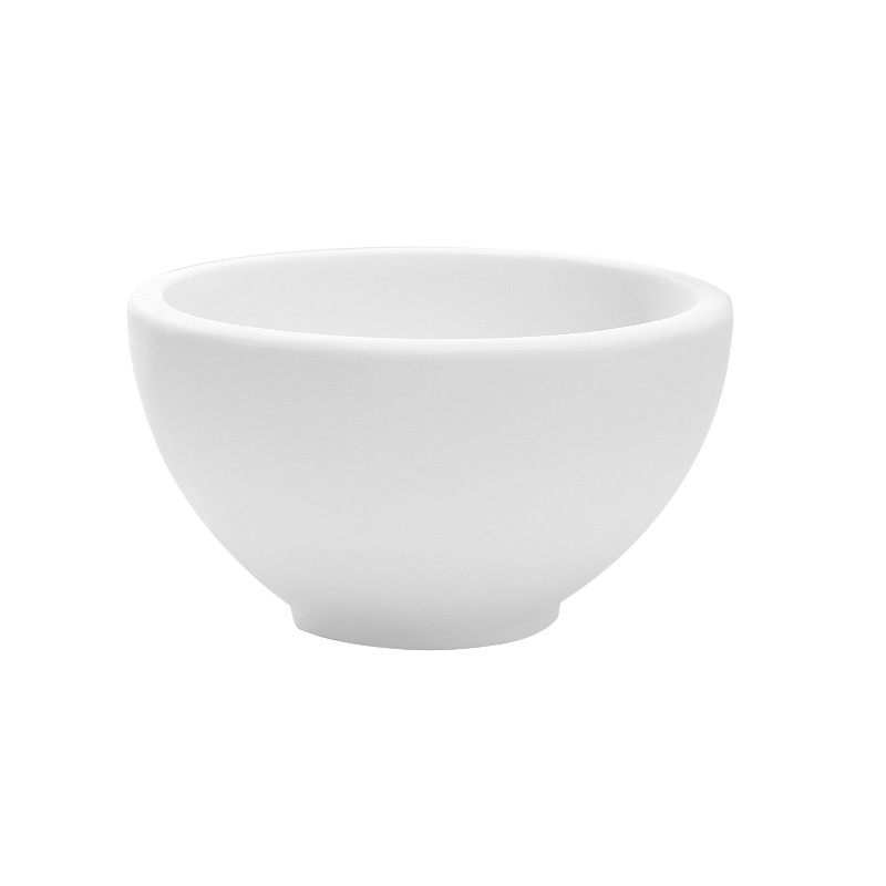 Tessa waskom rond 20 x 11 solid surface mat wit
