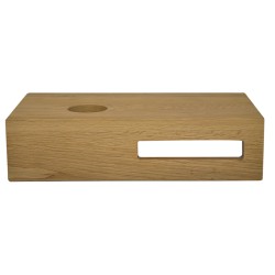 Oak planchet 40 x 21 x 10 cm links