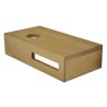 Oak planchet 40 x 21 x 10 cm links