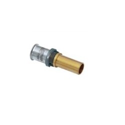 MultiTubo Persfitting G2 metaal overg.koppeling 32 x 3.00 - Cu 28mm
