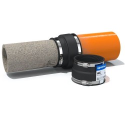Fernco EPDM koppeling AC 110-122/48-56 H100mm