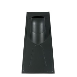 Dakdoorvoerpan 214 Universeel voor rieten daken 25-45° UR zwart