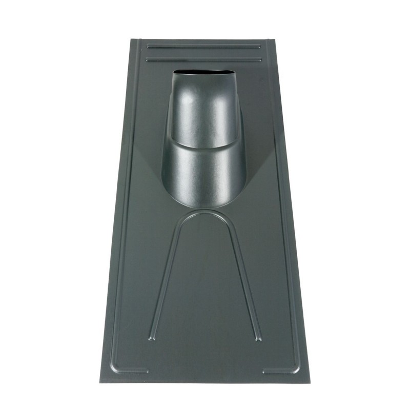 Dakdoorvoerpan 166 Universeel voor rieten daken 25-45° UR zwart