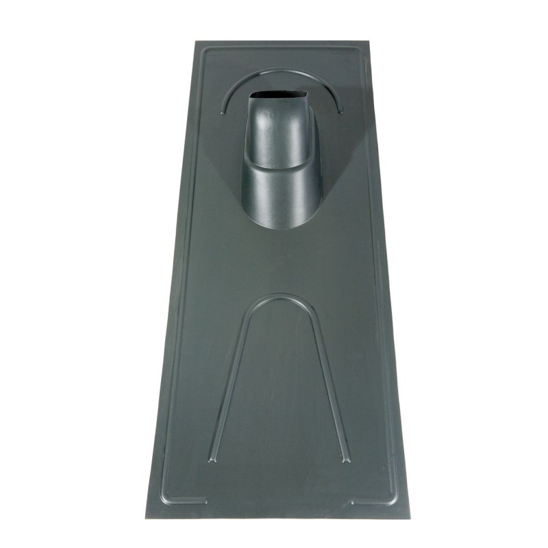 Dakdoorvoerpan 131 Universeel voor rieten daken 25-45° UR zwart