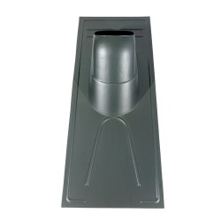 Dakdoorvoerpan 214 Universeel voor rieten daken 25-45° UR zwart