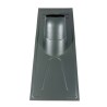 Dakdoorvoerpan 214 Universeel voor rieten daken 25-45° UR zwart