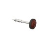 Sprengler schroef torx met EPDM volgring 60mm RVS 100 stuks rood