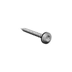 Dakpanschroef torx met EPDM volgring 70mm RVS 200 stuks