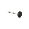 Sprengler schroef torx met EPDM volgring 60mm RVS 100 stuks zwart