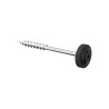 Sprengler schroef torx met EPDM volgring 80mm RVS 100 stuks zwart