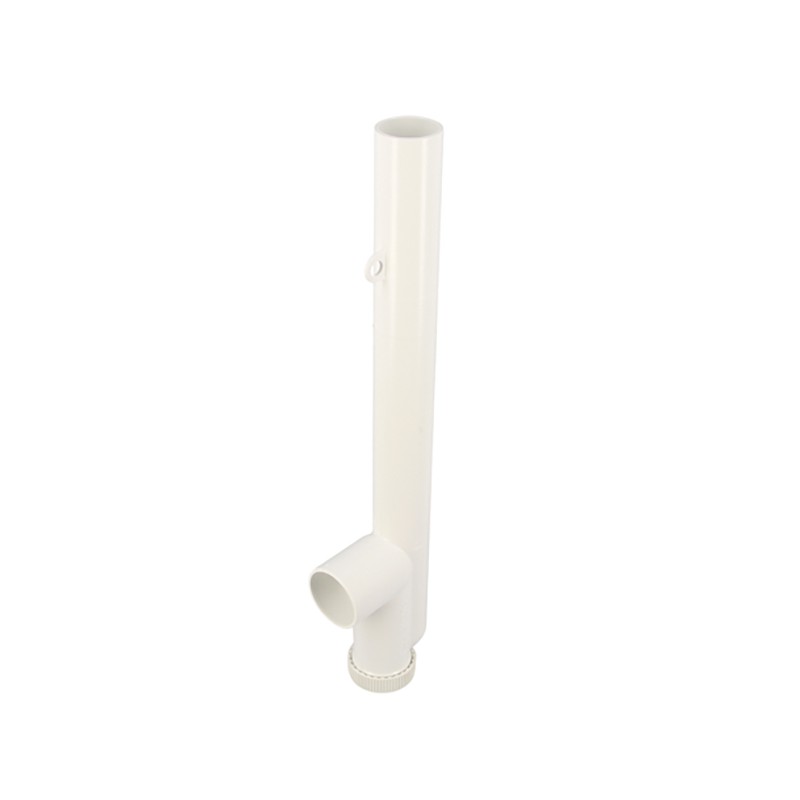 NICOLL PVC-C wasmachine sifon Ø40 met zijuitlaat - wit