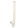 NICOLL PVC-C wasmachine sifon Ø40 met zijuitlaat - wit