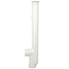 NICOLL PVC-C wasmachine sifon Ø40 met zijuitlaat - wit