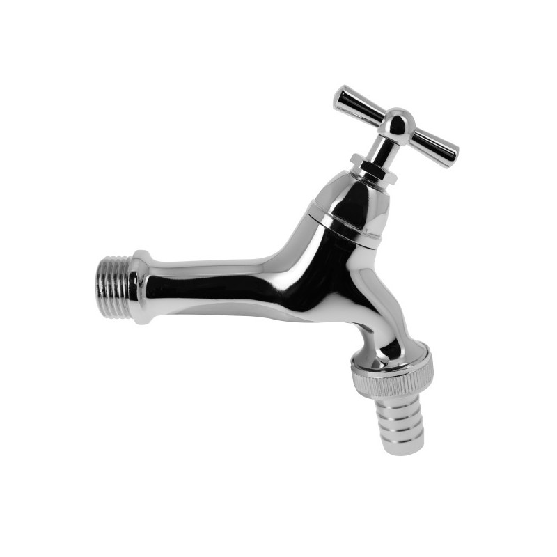 BONFIX Tapkraan slangkoppeling verchroomd 1/2" Kiwa