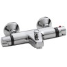 Universele thermostatische badmengkraan chroom