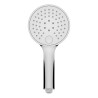 UniMatch handdouche 3 standen Ø 12 cm chroom