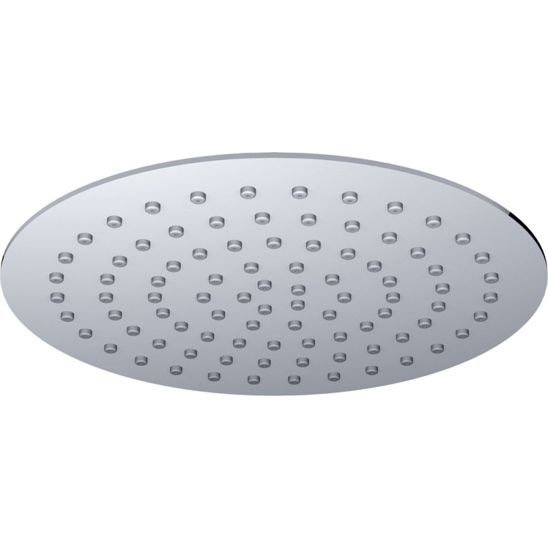 Ufo hoofddouche rond 20 cm chroom
