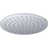 Ufo hoofddouche rond 20 cm chroom