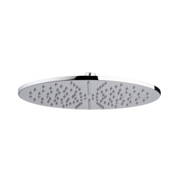 UniMatch hoofddouche rond 30 x 0,8 cm chroom