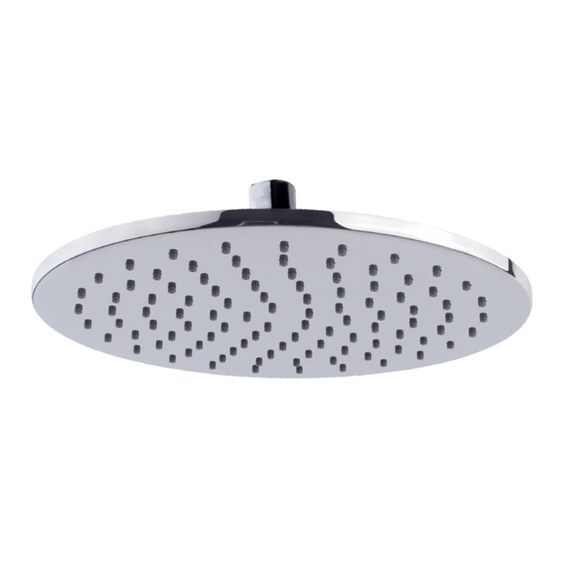 UniMatch hoofddouche rond 25 x 0,8 cm chroom