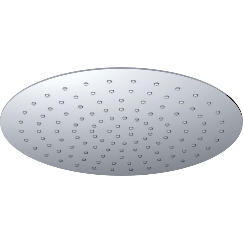 Ufo hoofddouche rond 30 cm chroom