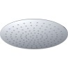 Ufo hoofddouche rond 30 cm chroom