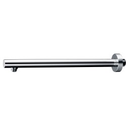 UniMatch douchearm recht met muurbevestiging 45 cm chroom
