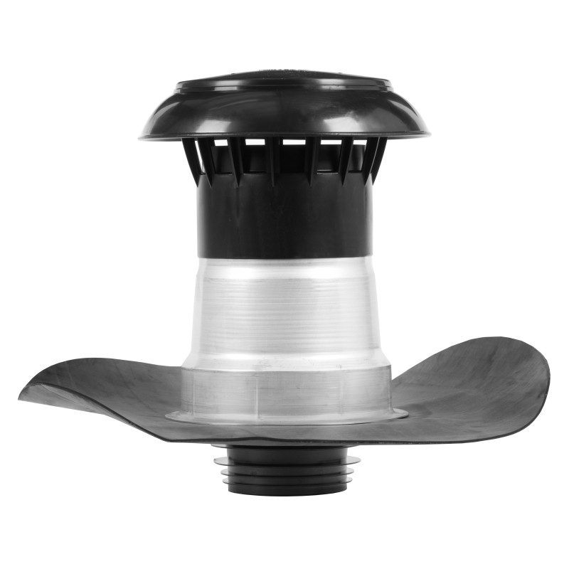 Anjo Vent-alu T3000 dubbelwandig PP kap 50/60mm EPDM Europees