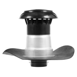 Anjo Vent-alu T3000 dubbelwandig PP kap 110/125mm EPDM Europees
