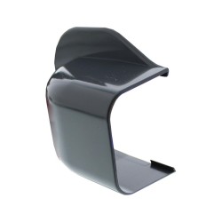 Canalit Muurafdekkap 65 x 50 mm pvc antraciet