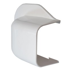 Canalit Muurafdekkap 65 x 50 mm pvc wit