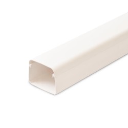 Canalit leidinggoot 90 x 65 mm 2mtr pvc wit