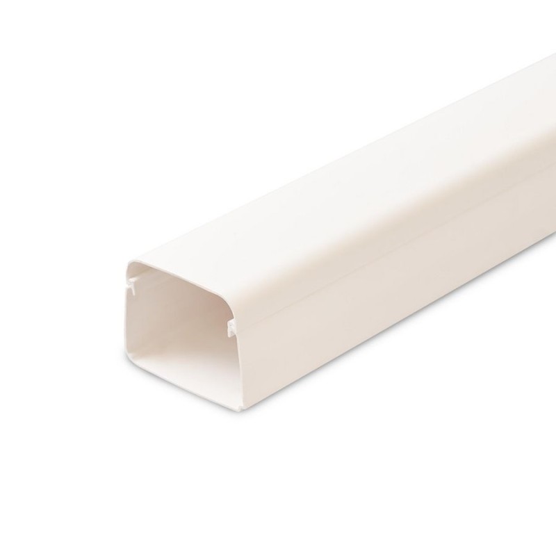 Canalit leidinggoot 90 x 65 mm 2mtr pvc wit