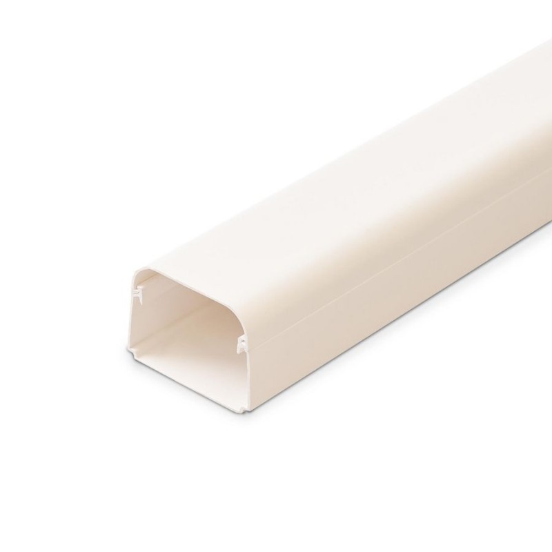 Canalit leidinggoot 65 x 50 mm 2mtr pvc wit