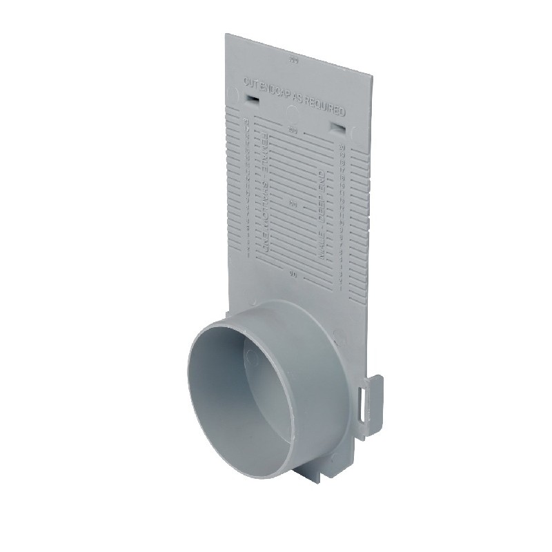 ACO Multiline Light V100S Eindplaat multifuntioneel uitloop Ø110mm