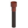 Ubbink Ventub Dakdoorvoer Ventilatie 125 - 1020mm - rood