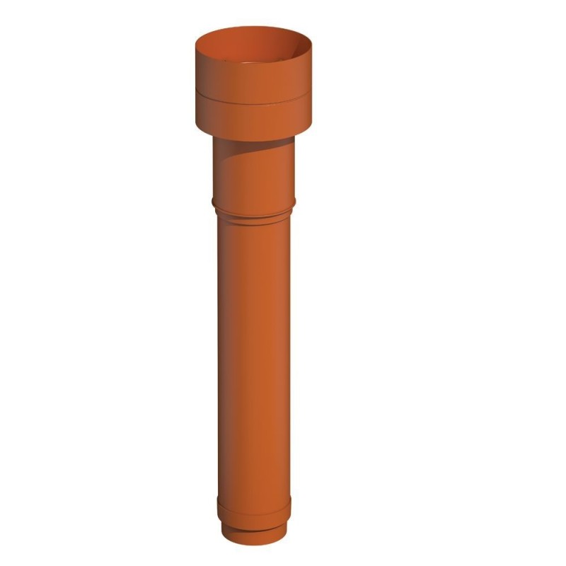 Ubbink Ventub Dakdoorvoer Ventilatie 131 - 1020mm - rood