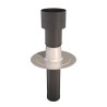 Ubbink Ventub Dakdoorvoer Ventilatie 125 - 1020mm - zwart