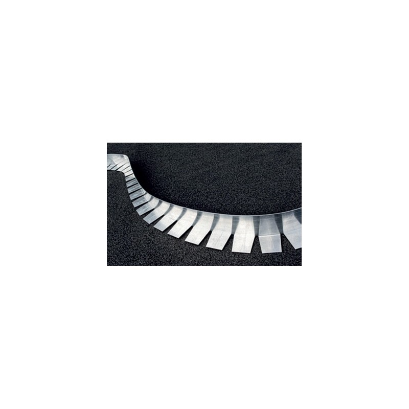 Roval Grindkeringsprofiel Flexibel 80 x 60 x 1.5mm - geperforeerd