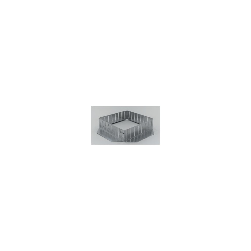 Roval Toezichtput Basisstuk 300 x 300 x 80 mm - geperforeerd