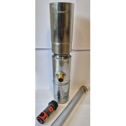 RHEINZINK hemelwateropvang / regentonvuller Ø100 mm walsblank