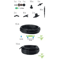 Geka Drip - Gewassen Bloembedden Sierplanten- set compleet
