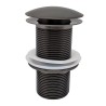 UniMatch clickwaste afvoerplug verlengd 5/4" gunmetal