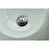 Korv open afvoerplug rooster 5/4" chroom