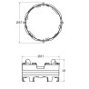 Ubbink Air Excellent AE34C Click-Seal Ring (10 Stuks)