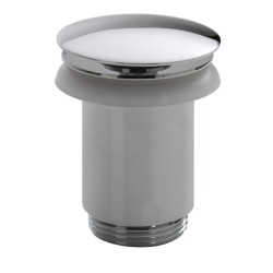 Luxe Clickwaste 5/4" hoog chroom