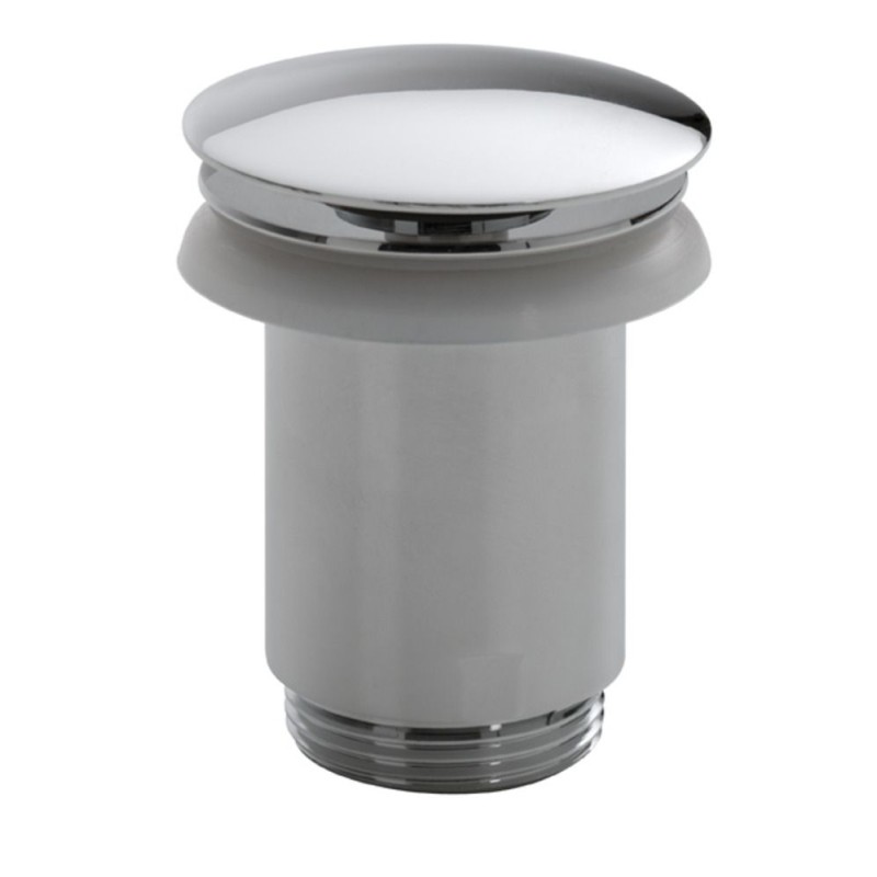 Luxe Clickwaste 5/4" hoog chroom