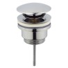 Eco clickwaste afvoerplug 5/4" chroom