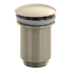Luxe Clickwaste 5/4 hoog geborsteld staal