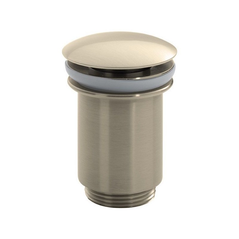 Luxe Clickwaste 5/4 hoog geborsteld staal